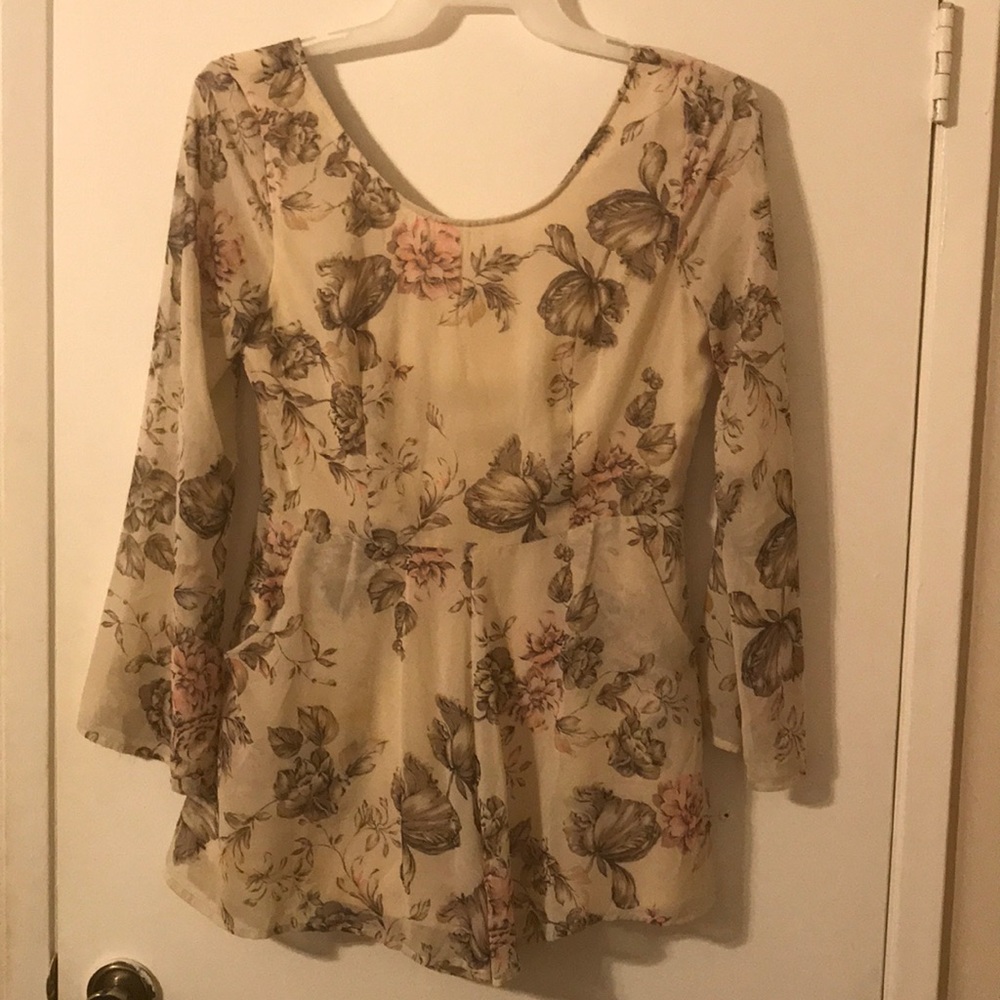 Floral Romper